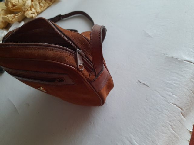 Bolso bandolera marrón