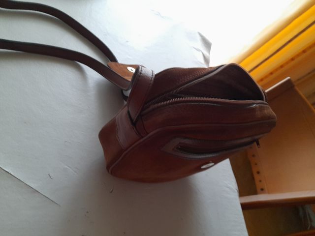 Bolso bandolera marrón