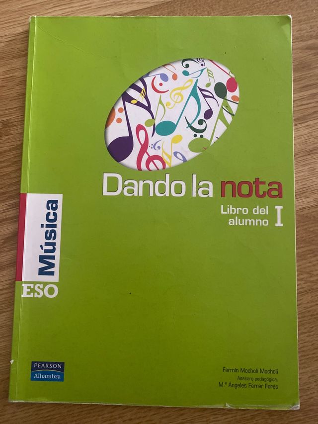 Dando la Nota (Musica ESO) ISBN 978-84-205-5590-4