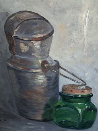 OLEO BODEGON CANTAROS