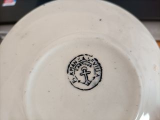 4 Platos de postre, La Cartuja de Sevilla, Pickman