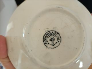 4 Platos de postre, La Cartuja de Sevilla, Pickman