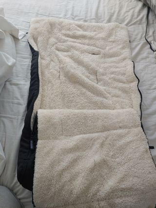 Saco capazo y silla bebe invierno