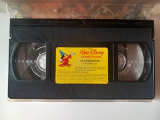Película VHS "La Cenicienta"