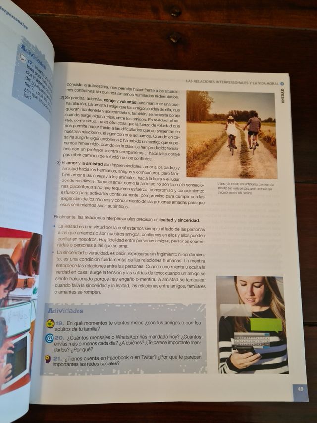 Valores éticos 1 ESO Teide Libro 9788430790401