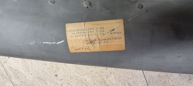 Porsche escape leistritz OEM 911 clasico