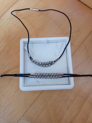 Conjunto de pulsera y collar LOTUS