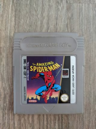 Amazing Spiderman Gameboy