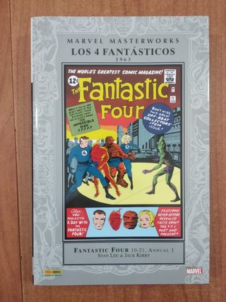 PACK MARVEL MASTERWORKS LOS 4 FANTÁSTICOS Nº 1 y 2