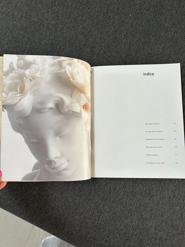 LIBRO LLADRO EL ARTE DE LAS FLORES