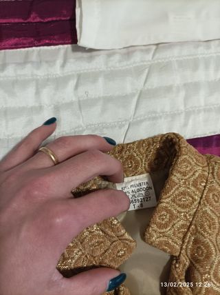 traje fallero talla 6-8 años