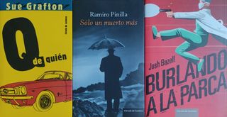 Lote de 3 novelas negras, Ed. Círculo de Lectores