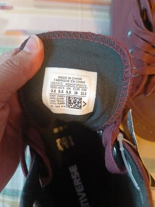 Zapatillas Converse cuero 36 NUEVAS