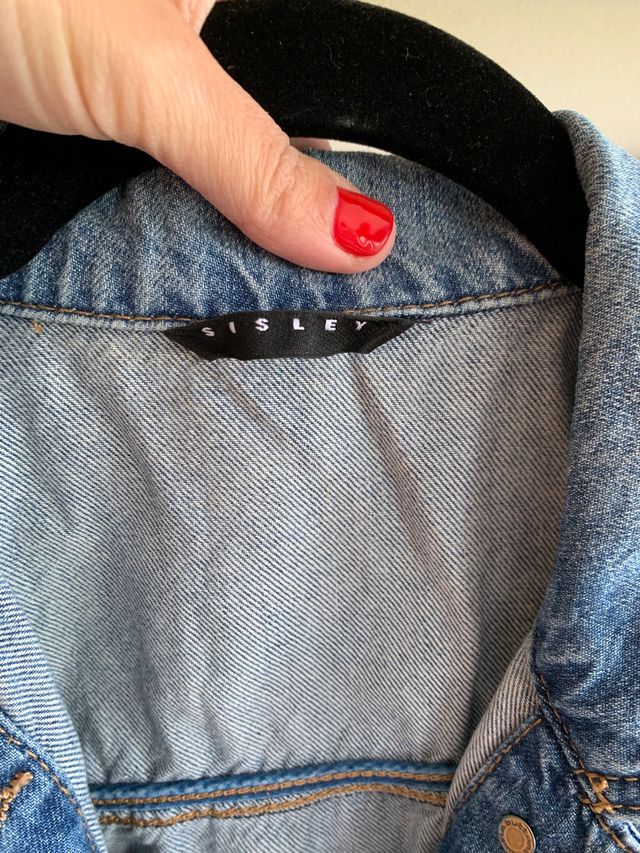 Chaqueta vaquera Sisley