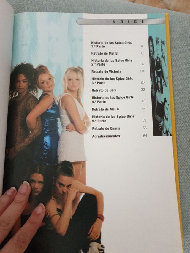 Libro Spice Girl 1997