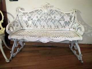 CONJUNTO JARDÍN: MESA + BANCO + SILLA