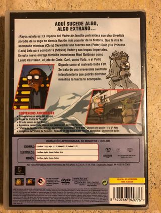 Padre de familia,dvd algo, algo del lado oscuro