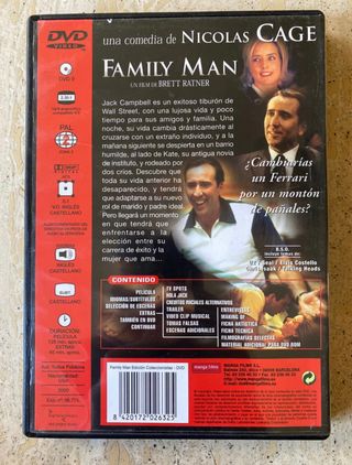 Family Man, dvd pelicula edición coleccionistas