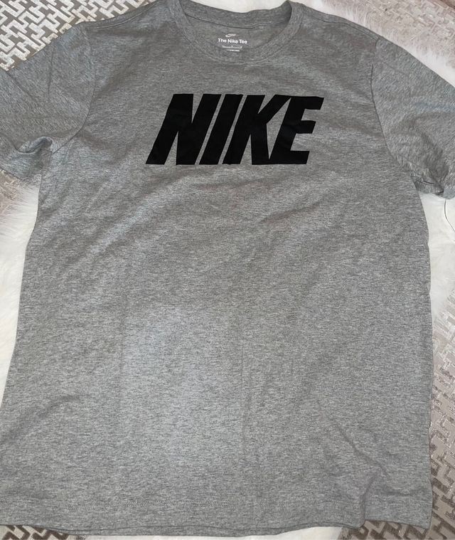 Camiseta nike Gris icono