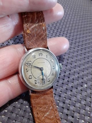 RELOJ LONGINES DE PLATA .