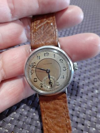 RELOJ LONGINES DE PLATA .