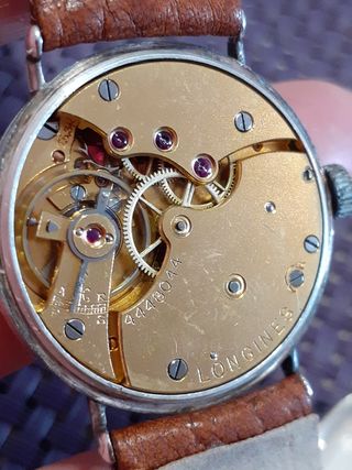 RELOJ LONGINES DE PLATA .