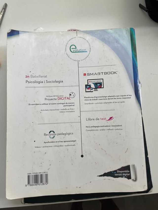 psicologia i sociologia 2 batxillerat mc graw hill