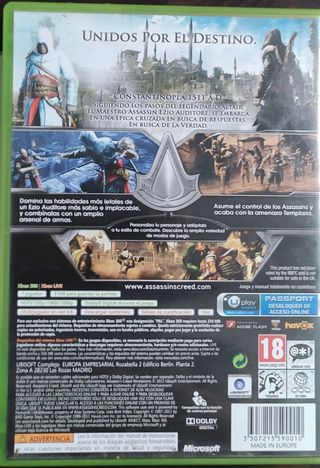 Assassins Creed: Revelations.          Xbox 360