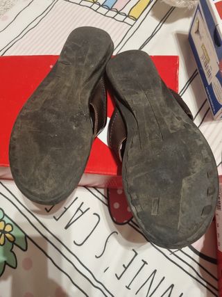 sandalias panama jack marron