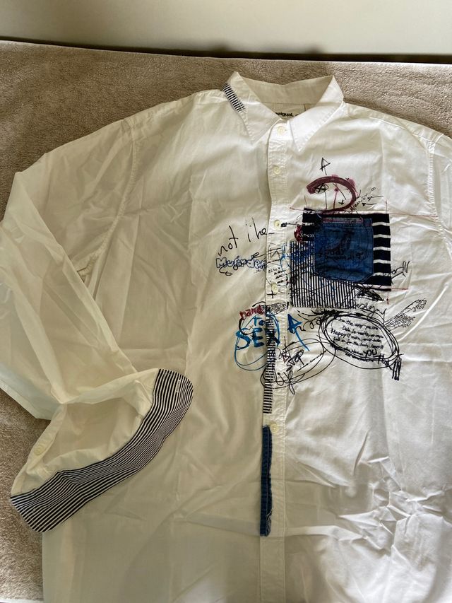 CAMISA MANGA LARGA CABALLERO