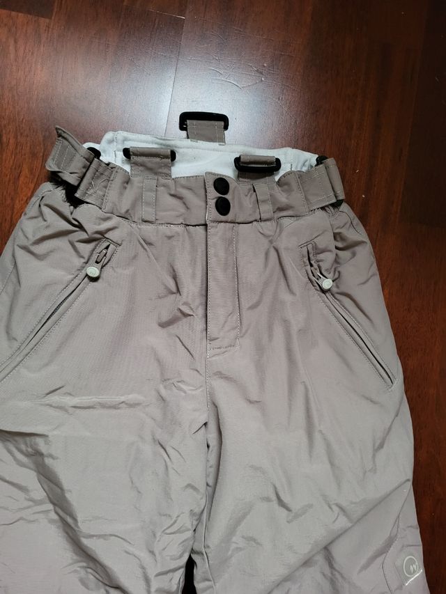 Pantalón de esqui niño niña infantil talla 6
