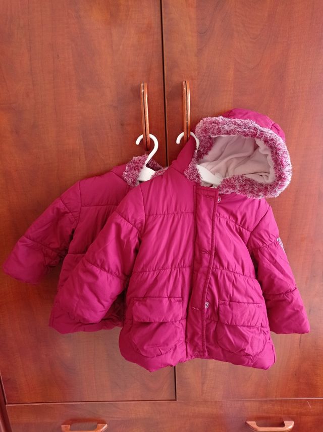 2 trenkas niña granate