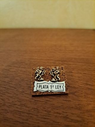 PENDIENTES PLATA DE LEY- ÁNGELES - NUEVOS.