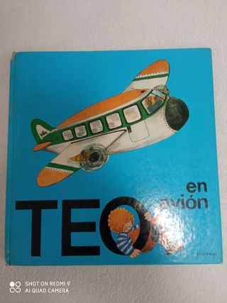 LIBRITO INFANTIL: "TEO EN AVIÓN"