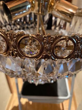 Lampara cristal de roca