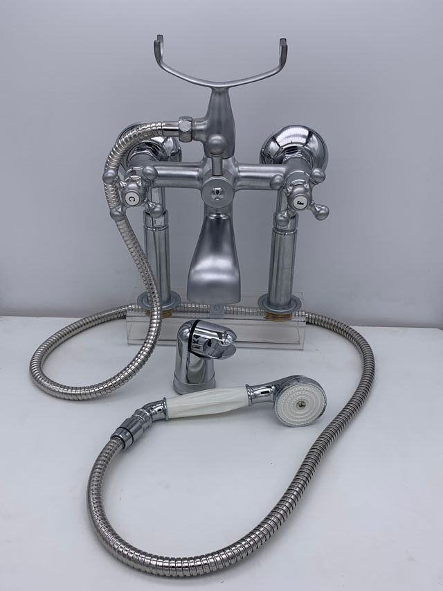 -60% DTO. GRIFO BAÑERA EPOCA CROMO - MATE ESMEBRA 