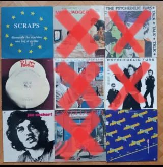 DISCOS VINILO 7,90€/unid