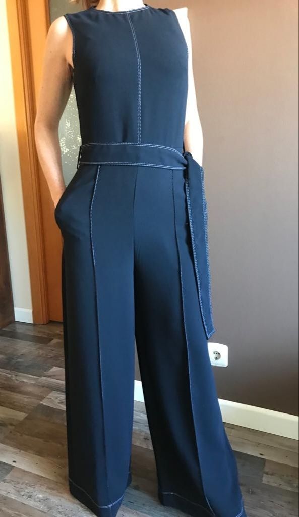 Mono de Mango azul marino