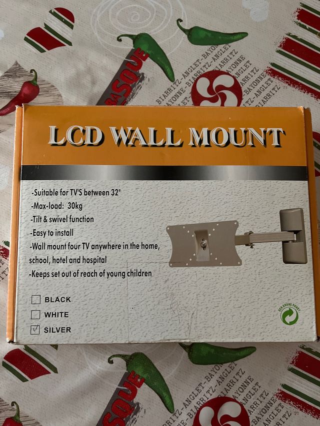 Soporte pared TV. NUEVO.