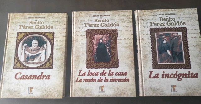 VENDO 3  LIBROS DE BENITO PEREZ GALDOS