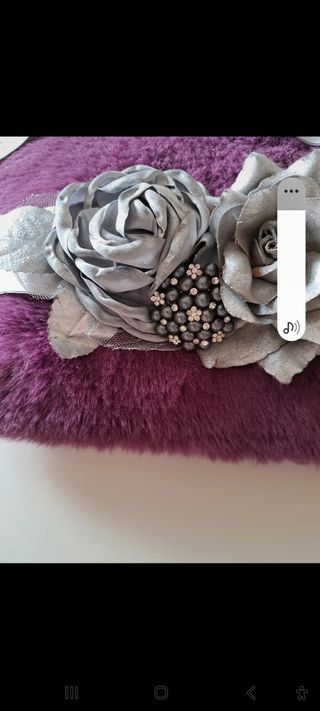 Cinturón plateado ceremonia