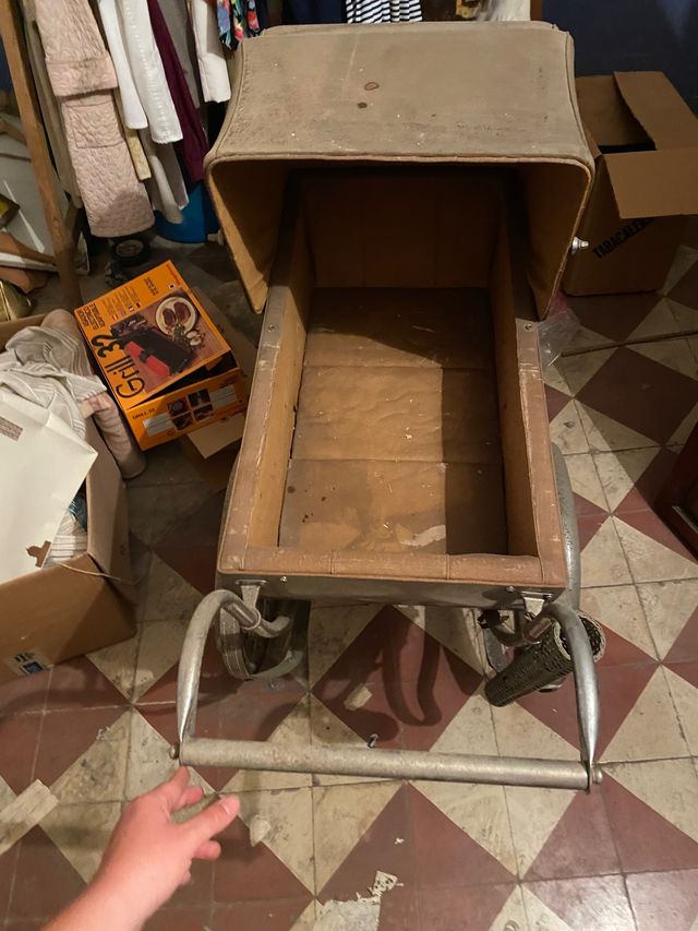 Carricoche briz antiguo años 40 conservado