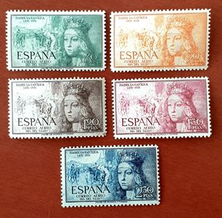 Sellos nuevos España de 1950 a 1955