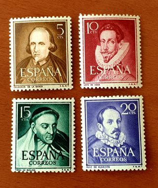 Sellos nuevos España de 1950 a 1955