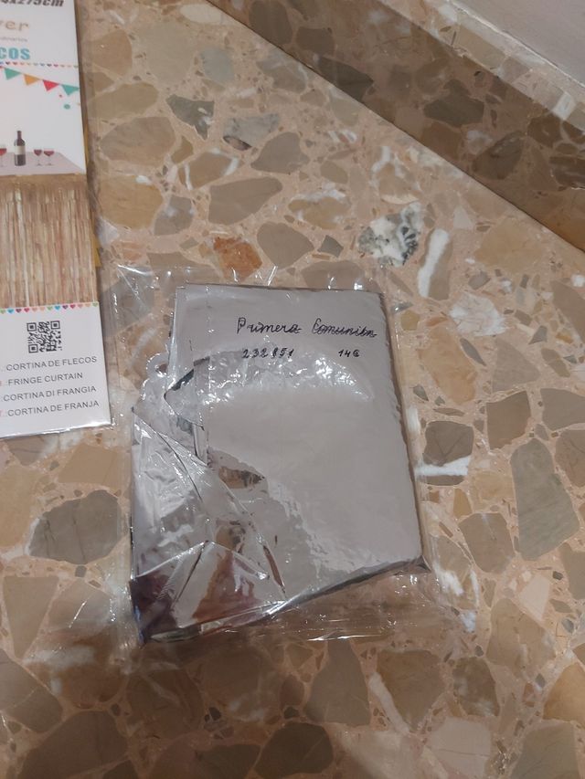 banderola de mi primera comunión y globos