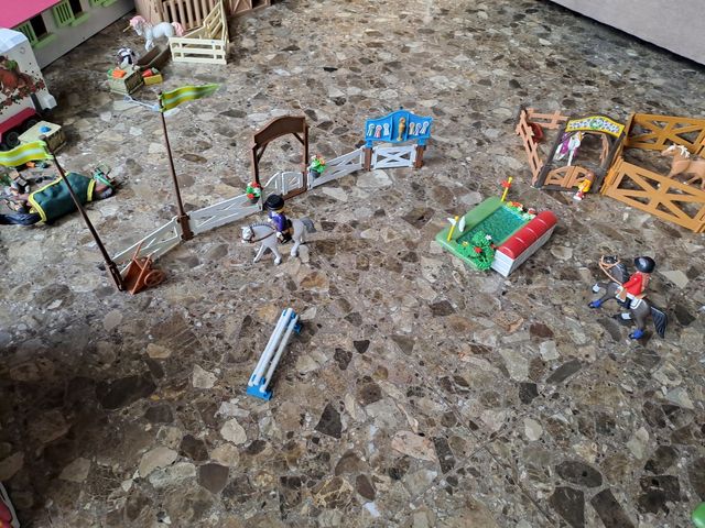 centro ecuestre de playmobil