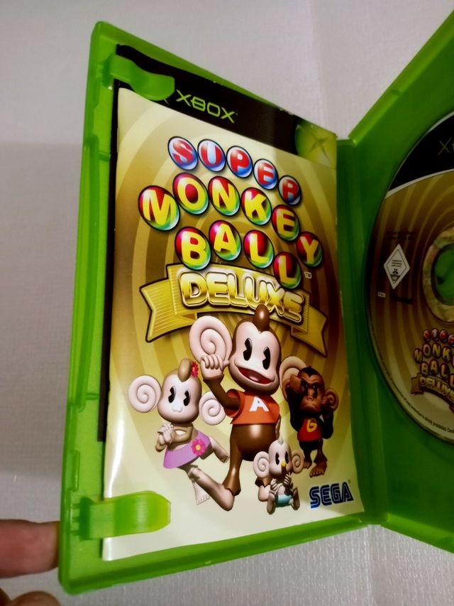 Super Monkey Ball Deluxe Xbox Original Completo