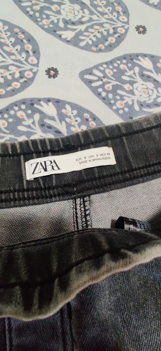 Pantalon vaquero corto Zara
