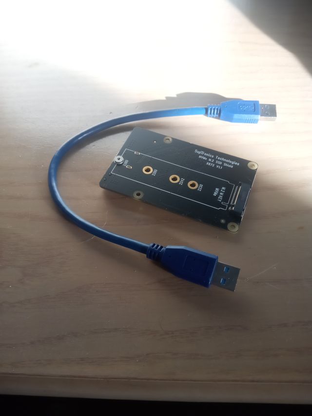 Modulo NMVE para Raspberry PI4