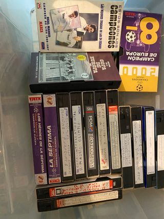 VHS FUTBOL, del PAÍS, EL MUNDO, EL MARCA